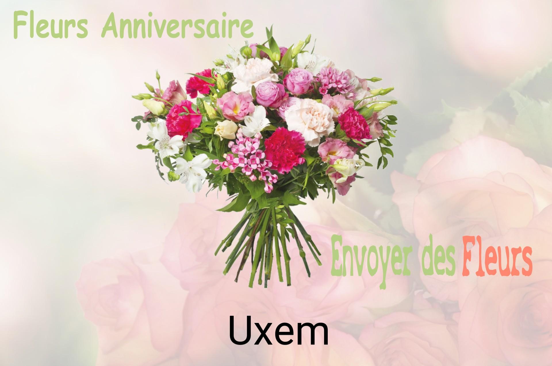 Bouquet de fleurs d’anniversaire livré à Uxem